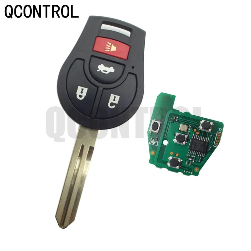 QCONTROL 433MHz 7961A Remote Key For Nissan Micra Note 2014 2015 2016 2017 TWB1G766 not compatible with TWB1U761