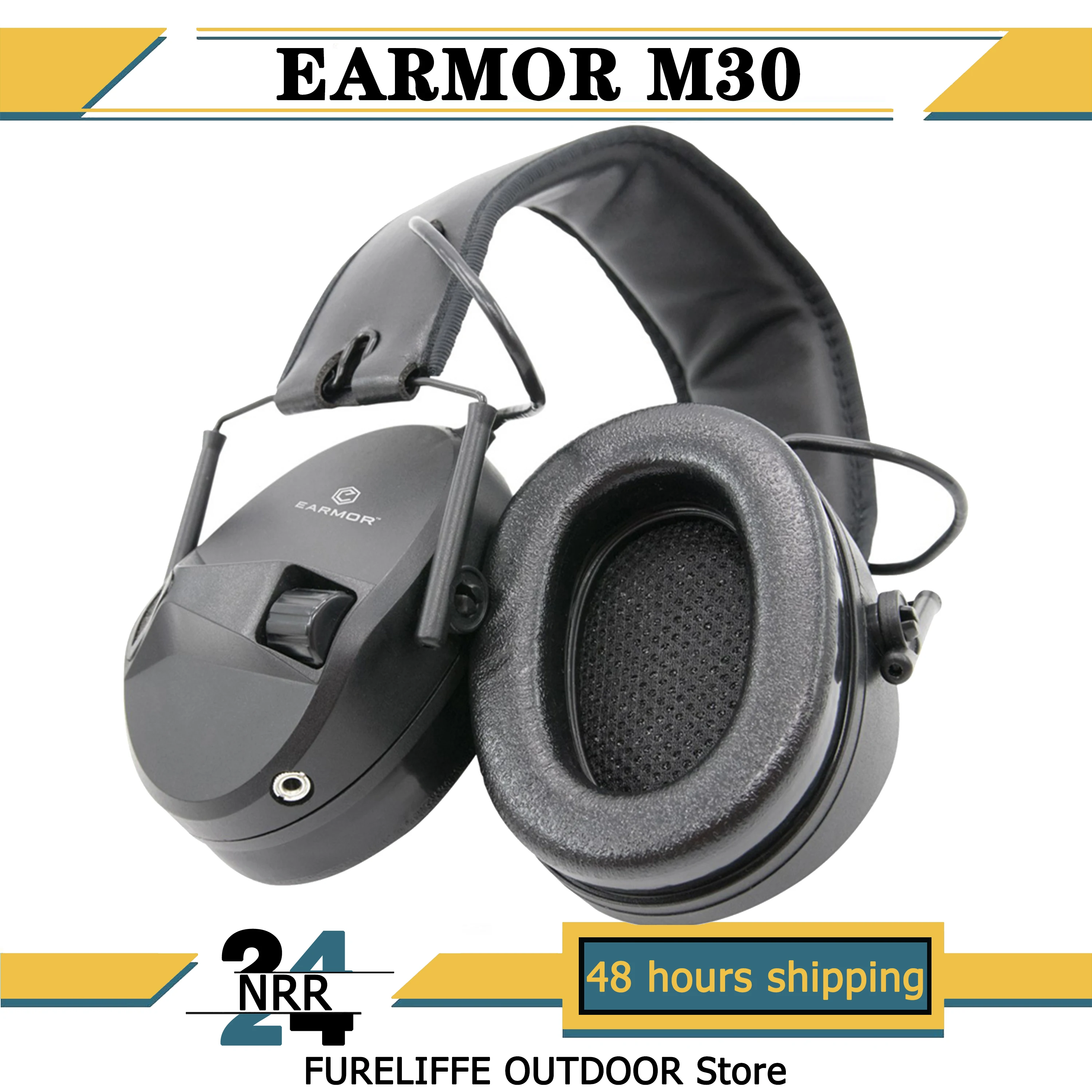 

EARMOR M30 Shooting Ear Protection Tactical Noise Clearance Headset Hearing Protection Earmuff Electronic Hearing Protector