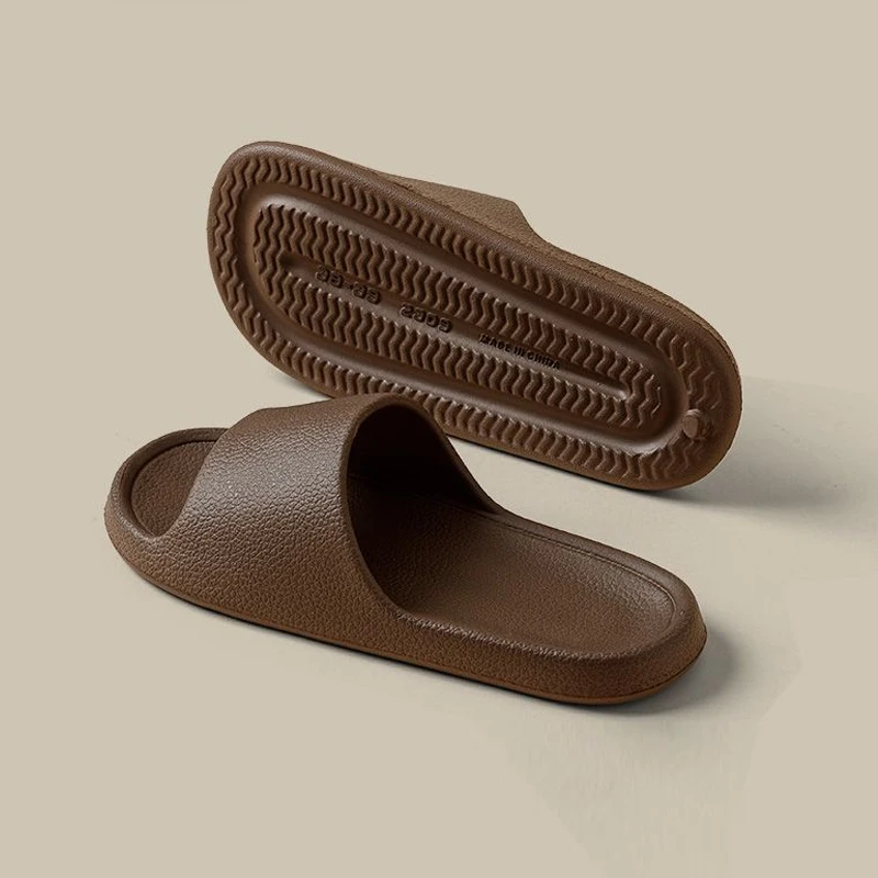 Summer Slippers for Men Women Soft Slippers Indoor Home Slides Cloud Slipper Couple Flat Sandals Beach Shoes Male Flip Flops