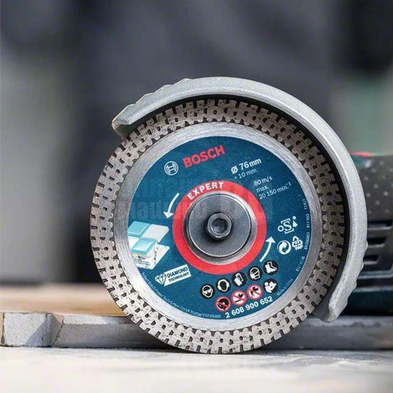 Bosch 2608900652 Professional 1x Expert 76 mm Diamond Cutting Disc Ø 76 mm Angle GrinderPower Tool Accessories