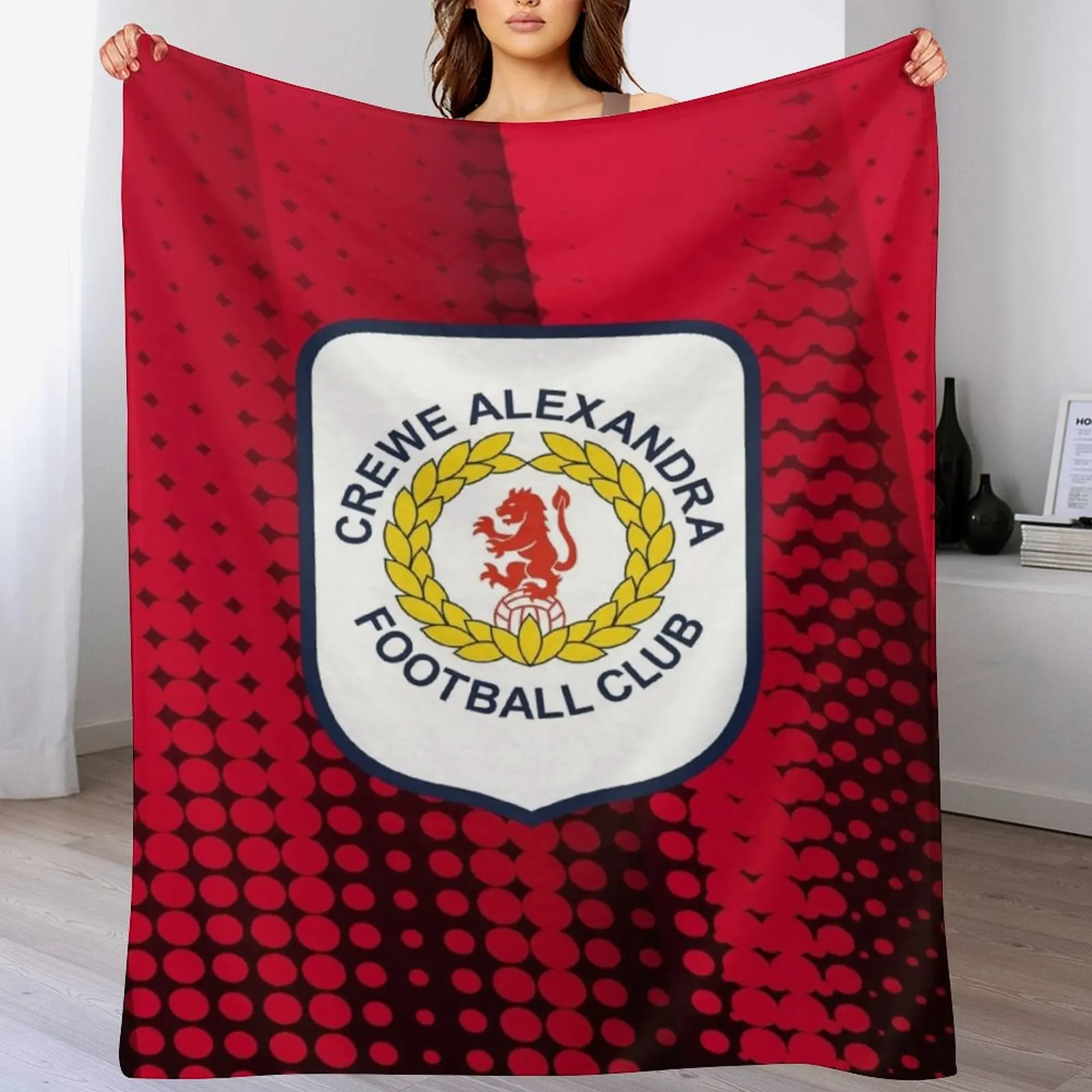 Crewe Alexandra FC Throw Blanket warm winter For Sofa Thin Sofas Blankets