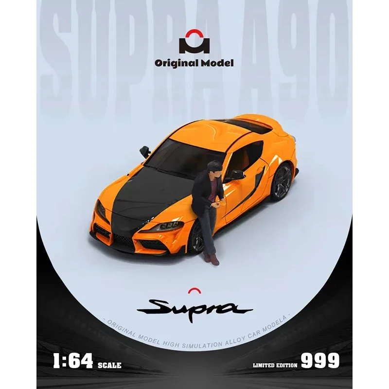 موديل سيارة دييكاست الأصلية ، TM TimeMicro ، Supra A90 ، F و H Han ، 1:64