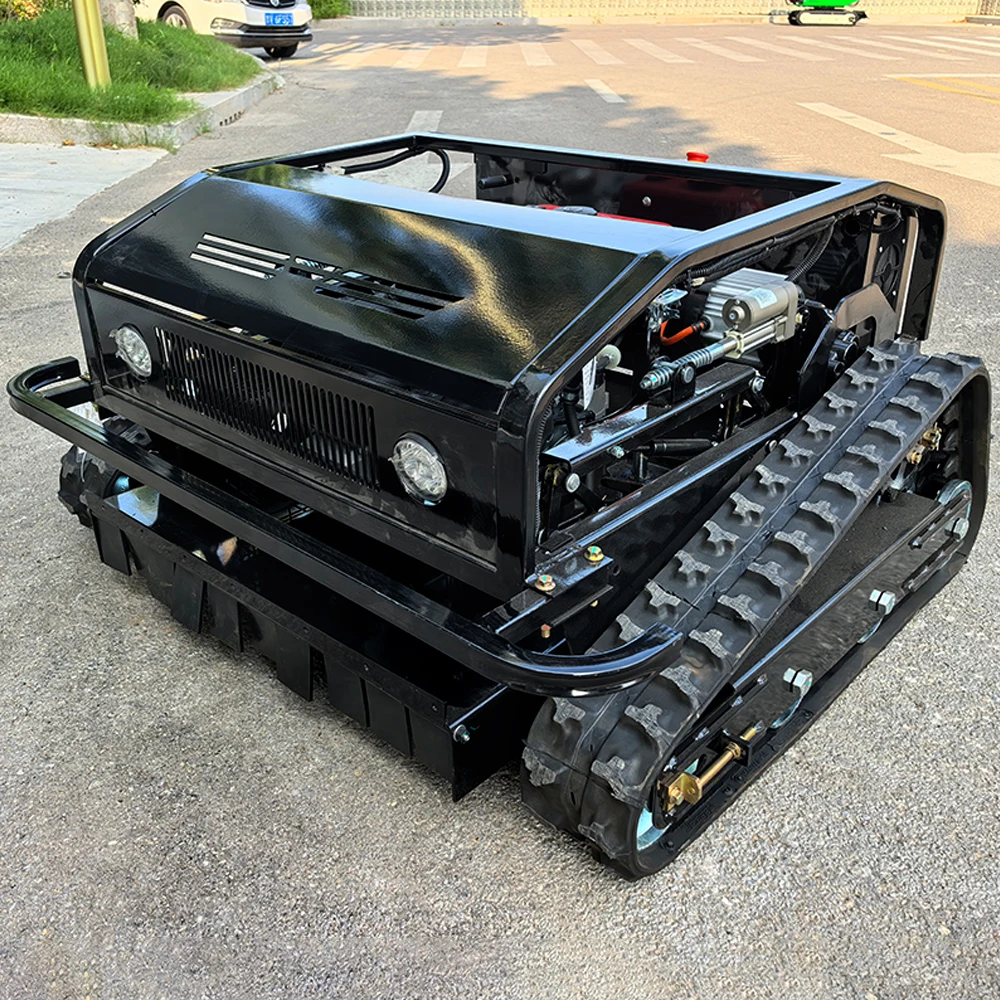 High Quality Industrial Grade Wireless Lawn Mowing Robot 360° Rotating All-Terrain Remote Control Lawn Mower for Garden
