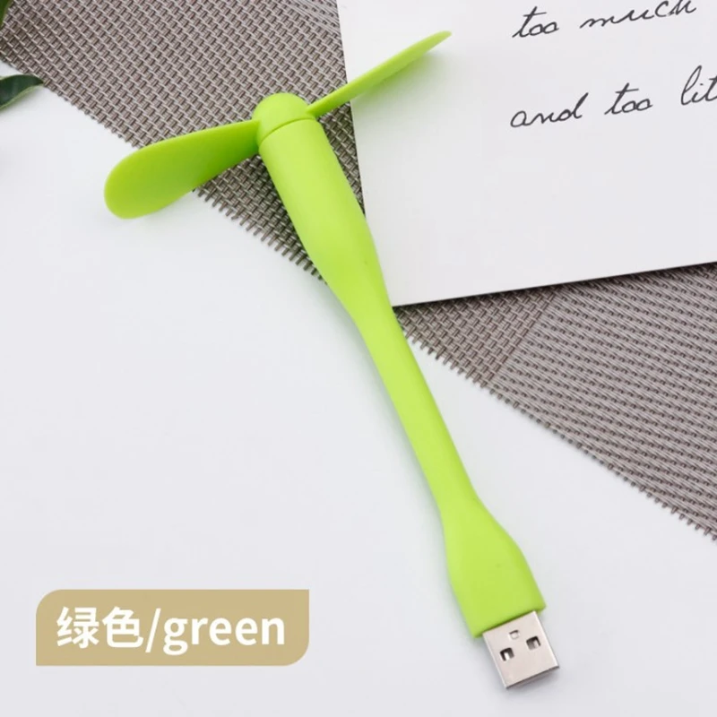 Creative USB Fan Flexible Portable Mini Fan and USB LED Light Lamp Xiaomi Book For Power Bank Notebook Computer USB Gadgets