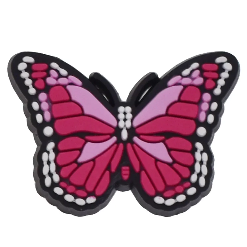 Butterfly Shoe Charms for Crocs Accessorie Decorations Boys Girls Kids Women Teens Christmas Gifts Birthday Party Favors Pins image 4