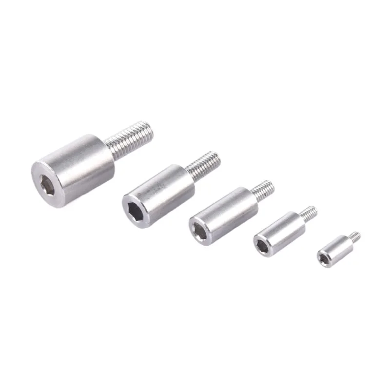 304 stainless steel M3 M4 M5 M6 M8 hexagon socket cylindrical screw Connection screw Long-tail thickened cylindrical screw