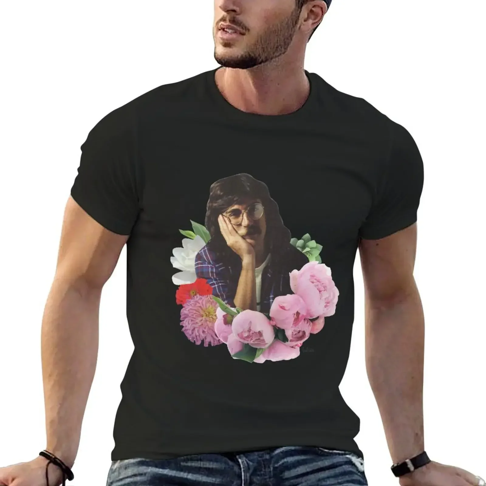 

Charly garcia collage T-Shirt cheap stuff graphics for a boy anime figures mens graphic t-shirts big and tall