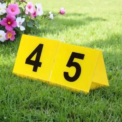 

10 шт. акриловых многоразовых номерков для столов, маркеры для банкетов, свадеб, вечеринок, игр, компактные настольные таблички