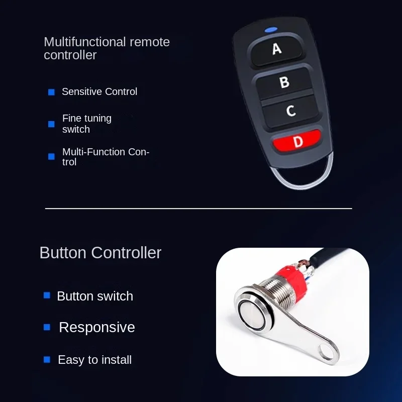 Exhaust Pipe Modification Suitable A4L/A5/A6 Sound Wave Fried Street Electronic Remote Control Button Drain Tap Drum