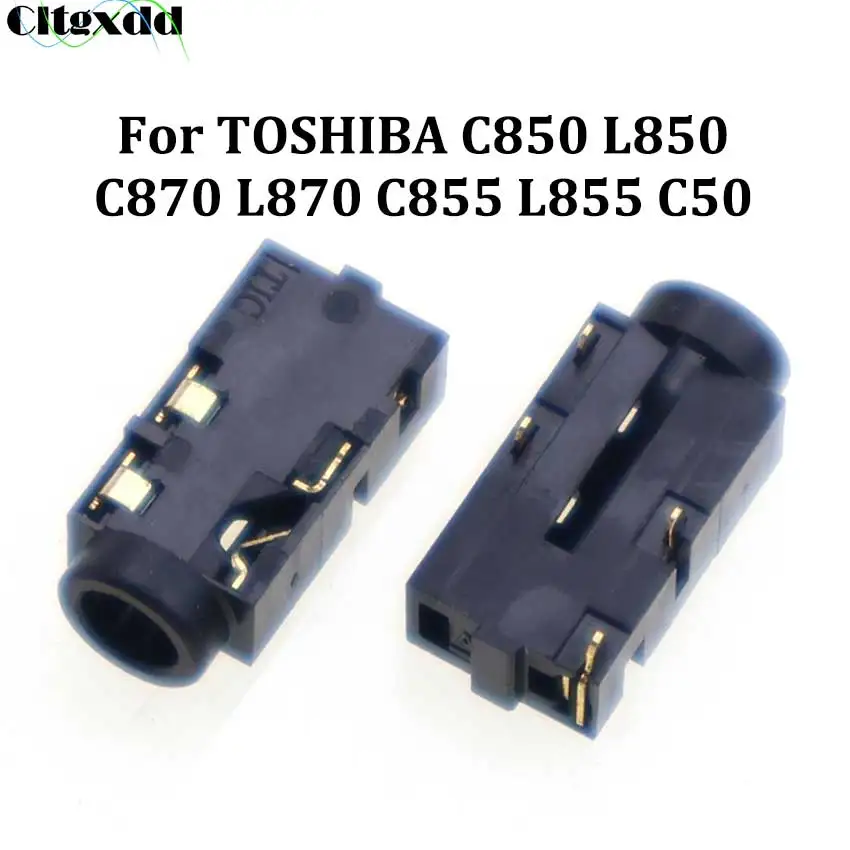 1pcs 3.5mm Audio Jack Headphone Port Connector Female Socket For TOSHIBA C850 L850 C870 L870 C855 L855 C50 Laptop Motherboard