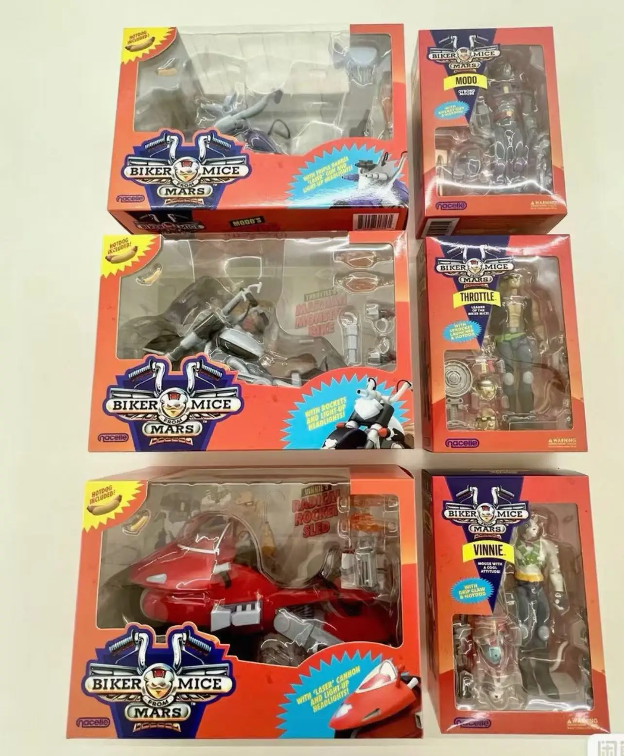 متوفر في المخزون NACELLE 1/12 بطل الرواية ثلاثة إخوة Nacelle السائق الفئران من فارس المريخ دراجة نارية الدعائم لجسم عمل 6in #6