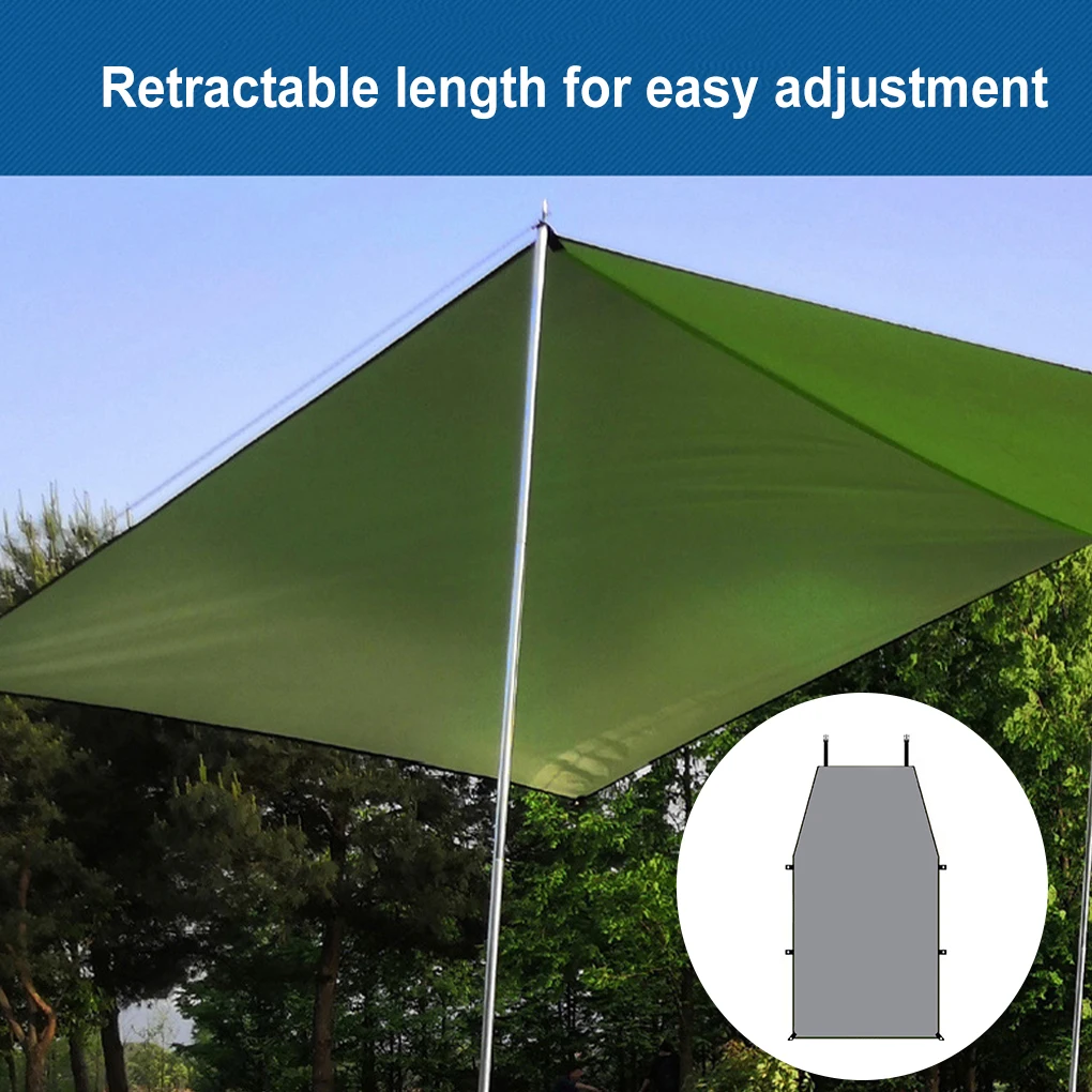 Waterproof Sun Shelter Triangle Sunshade Garden Patio Pool Shade Sail Awning Shade Cloth Protection Outdoor Canopy