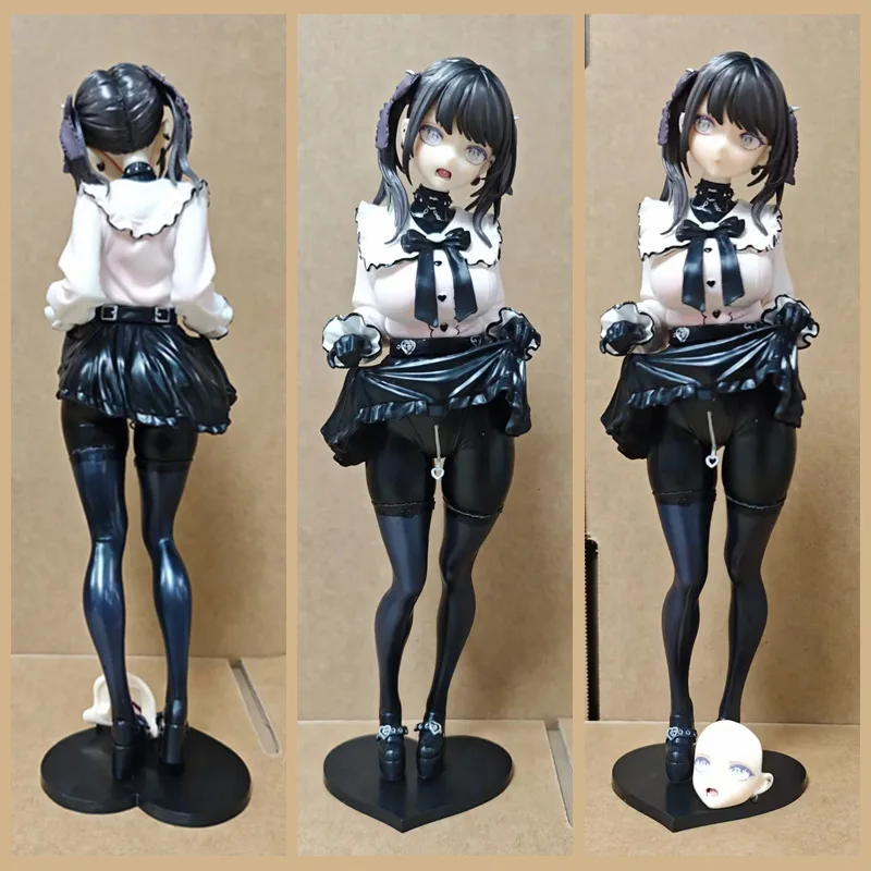 

Аниме-фигурка Курокава Миу, 26 см, версия в повседневной одежде со сменными лицевыми панелями, настольная статуэтка-модель