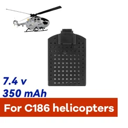 Akumulator do drona 7,4 V 350 mAh do helikoptera RC ERA C186 BO-105 / E120 4CH C186 PRO Flybarless RC Części zamienne Akumulatory Lipo