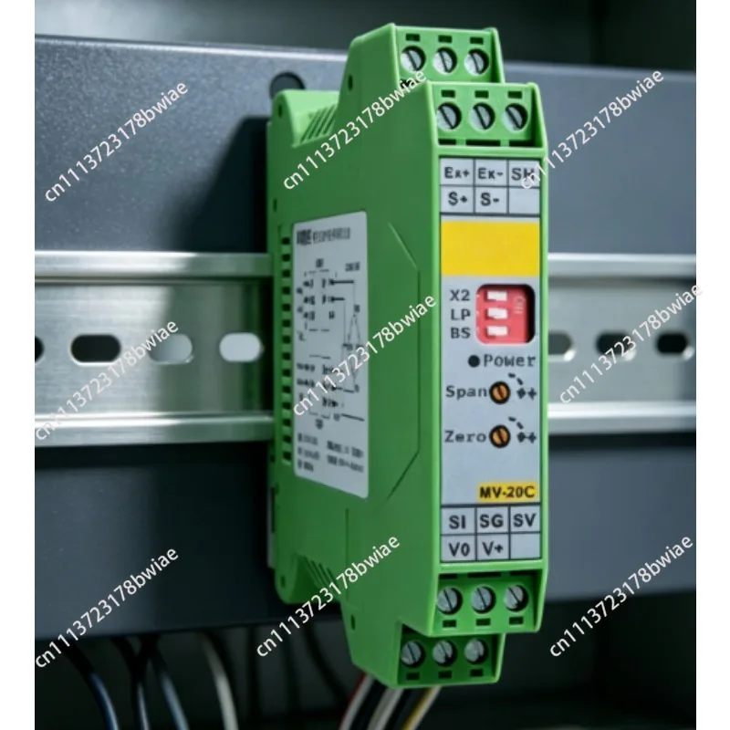 Precise Weighing Load Cell Pressure Transmitter 0-10mV To 0/4-20mA 0-10V Tensile Strain Bridge MV Signal Amplifier