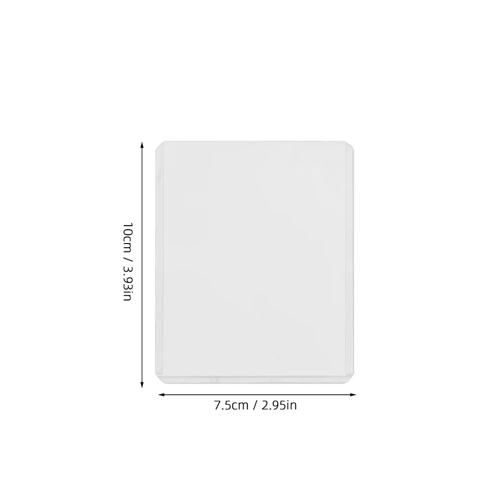 30Pcs PVC Game Card Sleeves Protective Plastic Card Holder Covers for Playing Trading Cards Storage Cards Sleeves