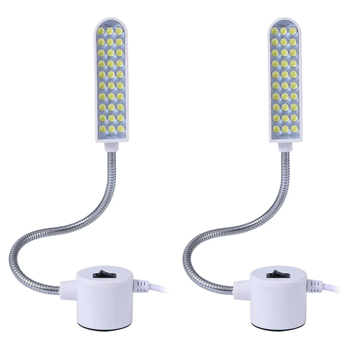 

High-quality 30 LED Sewing Machine Light with Magnetic Base and Flexible Gooseneck, Portable Work Light 2pack EU PLug