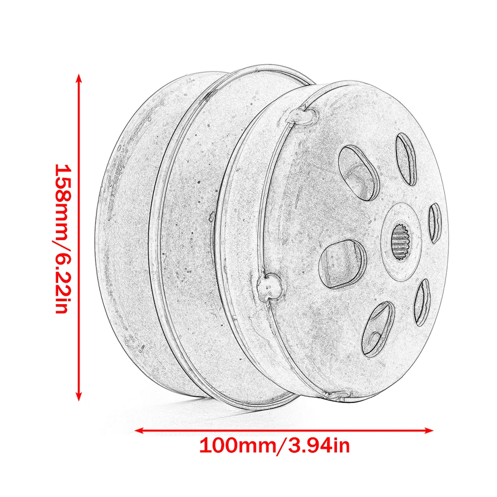 Motorcycle Bell Clutch Outer For Yamaha GPD150-A NMAX150 GPD125-A Ocito 125 YP125RA XMAX125 for Honda WW125 PCX125 FSH125 SH125