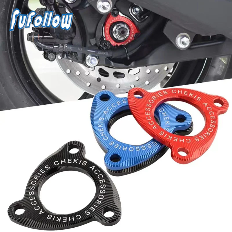 Motorcycle CNC Rear Wheel Axle Dec Ring Cover Cap For YAMAHA N-MAX 155 NMAX 125 150 NMAX125 155 V1 V2 AEROX NVX 125 155 AEROX155