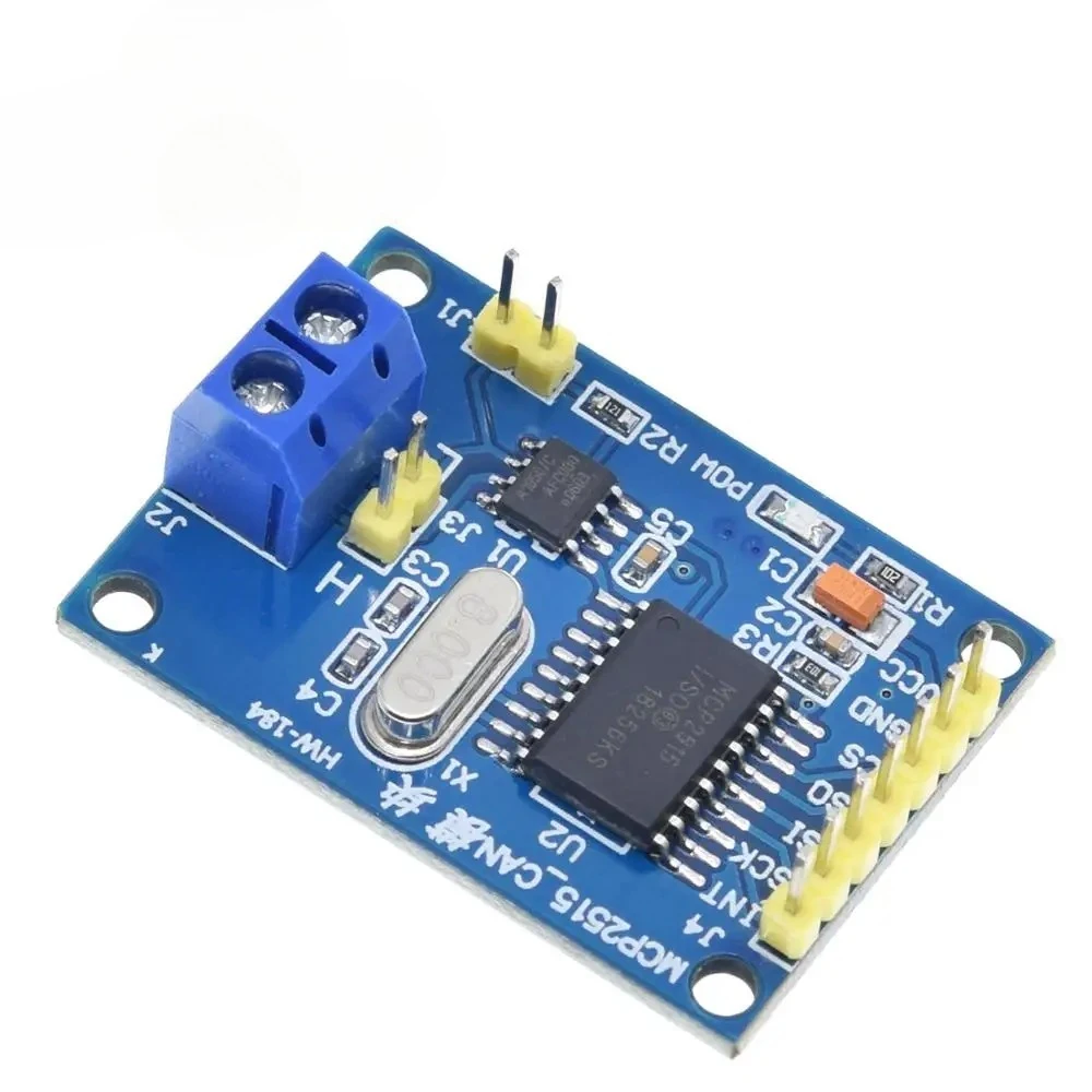 MCP2515 CAN Bus Module Board TJA1050 Receiver SPI For 51 MCU ARM Controller NEW