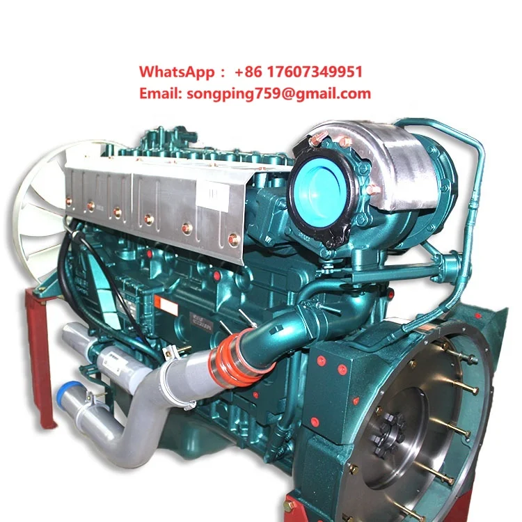 WD615.69 WD615.47 371HP Euro II HOWO Weichai Shacman Dump Truck Engine Assembly