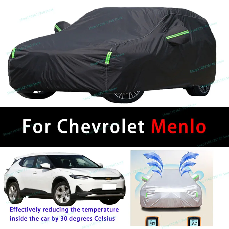 

Летние автомобильные Чехлы для Chevrolet Menlo, уличная Защита от солнца, УФ-лучей, пыли, охлаждения, защитный чехол для автомобиля