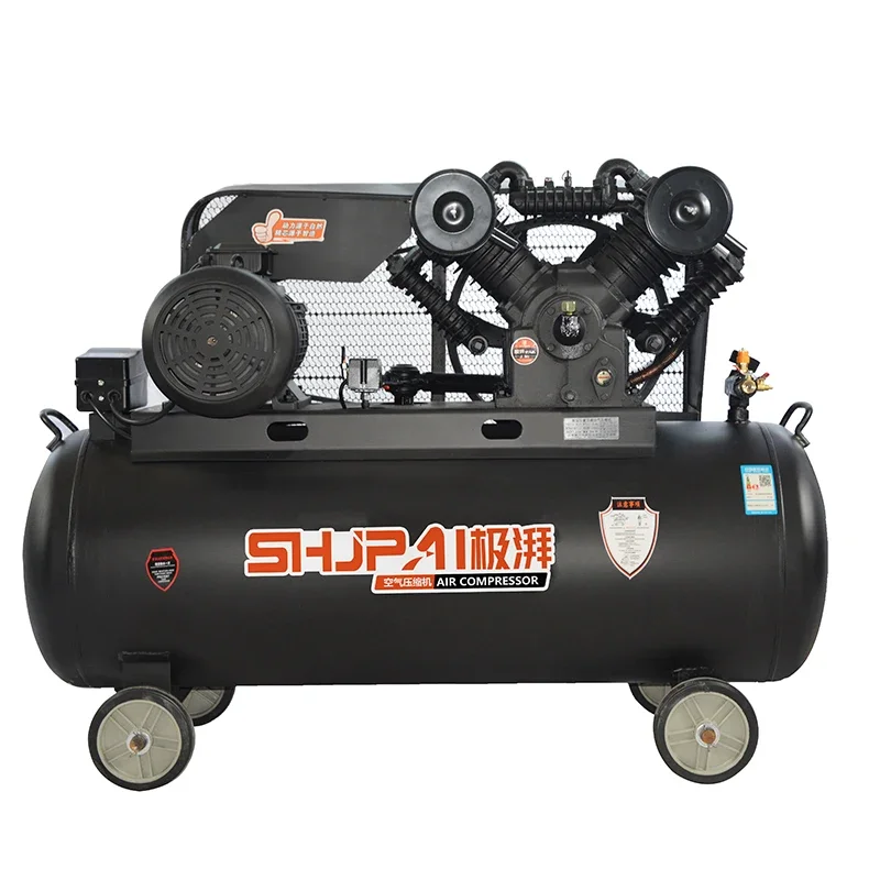 

Factory Sell High Quality Competitive Price Portable Piston Style 7.5KW Industrial Workshop Belt Driven Air Compressor