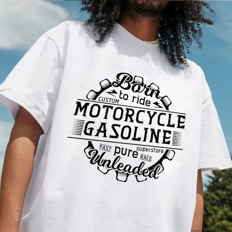 تصميم التسمية خمر مع تكوين الحروف تي شيرت 100% القطن الرجال قصيرة الأكمام الطباعة س الرقبة عادية تي شيرت #2