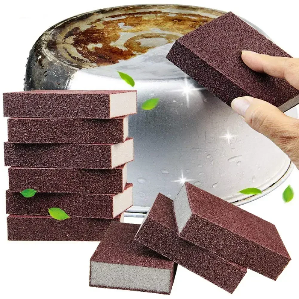 

30-10PCS Magic Sponge Nano Sponge Erasers Carborundum Removing Rust Cleaning Sponge Brush Kits Household Kitchen Tools Accessory