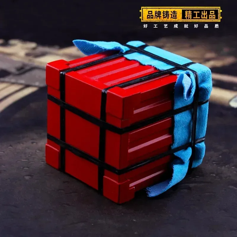 Bear's Home Playerunknown's Battlegrounds Game Airdrop حقيبة نموذج PUBG شعار صندوق تخزين منفضة سجائر تأثيري accessori جديد 2025