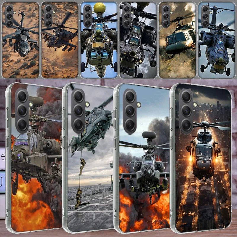 Fighter Jet Phone Case for Samsung A16 A26 A36 A56 A17 A37 A57 A07 A06 A02S A03 A04S A05S Galaxy Note 20 10 A50S A71 A51 A31 A30