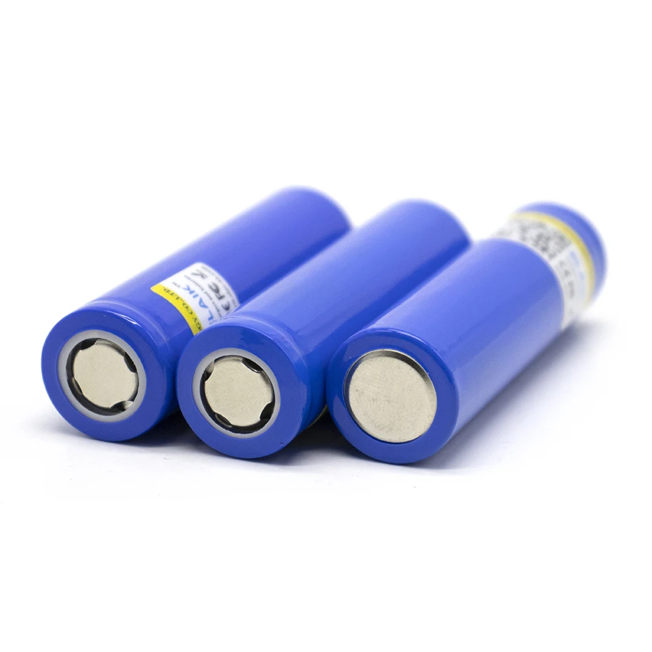 Elk-18650 banco do poder da bateria do lítio, 3.7V, 2000 mAh, 2 PCes