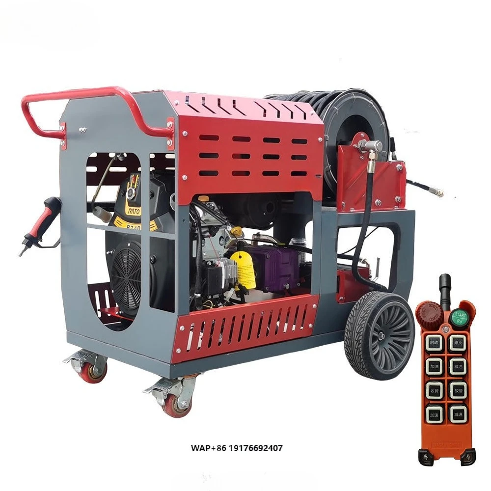 27Hp High Pressure Jet Sewer Cleaning Washer Drain Cleaning MachineMachine for Commercial Engineering Project