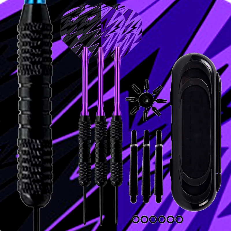 

23G Needle Darts Black Classic Non-slip Dart Barrel Entertainment Competitive Supplies 3pcs/set 2 Sets Discount