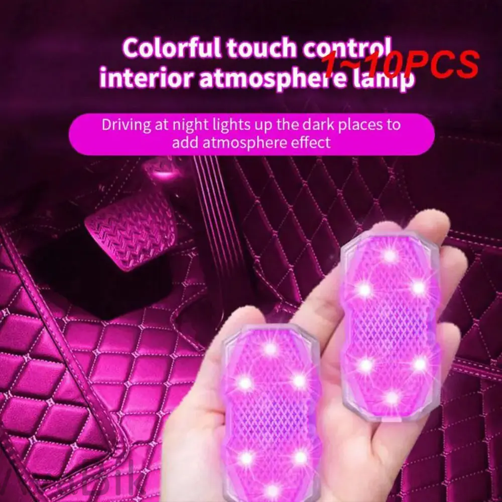

Car Wireless Magnetic Touch Sensor LED Interior Light for for Audi, BMW, Ford and other models Car 7 Colors Magnet Reading Lamp