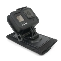Sports Camera Gopro Backpack Clip Fixing Bracket Shoulder Strap Camera Mount Outdoor Shooting Accessories