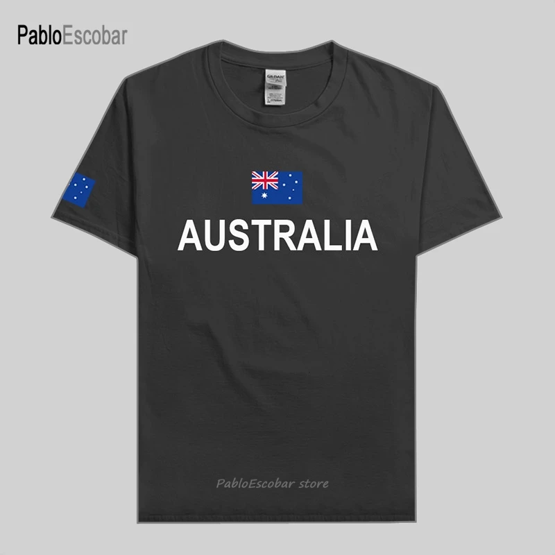 Commonwealth of Australia t shirt men Aussie t-shirt tops cotton nation country fans streetwear fitness homme AUS Australian tee