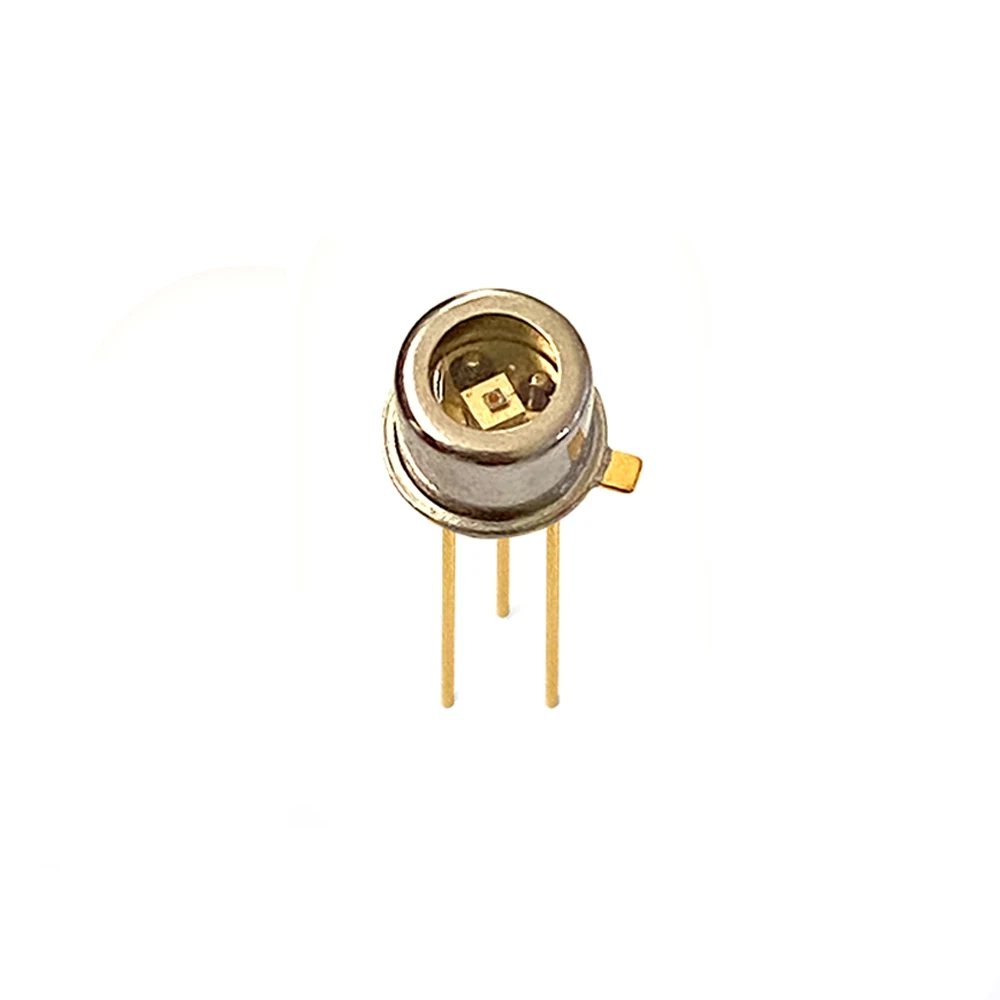 800-2200nm Wide Wavelength 0.3mm Type C Low Noise InGaAs PIN Photodiode Hermetic TO46 Can or With Receptacle or Fiber Coupling