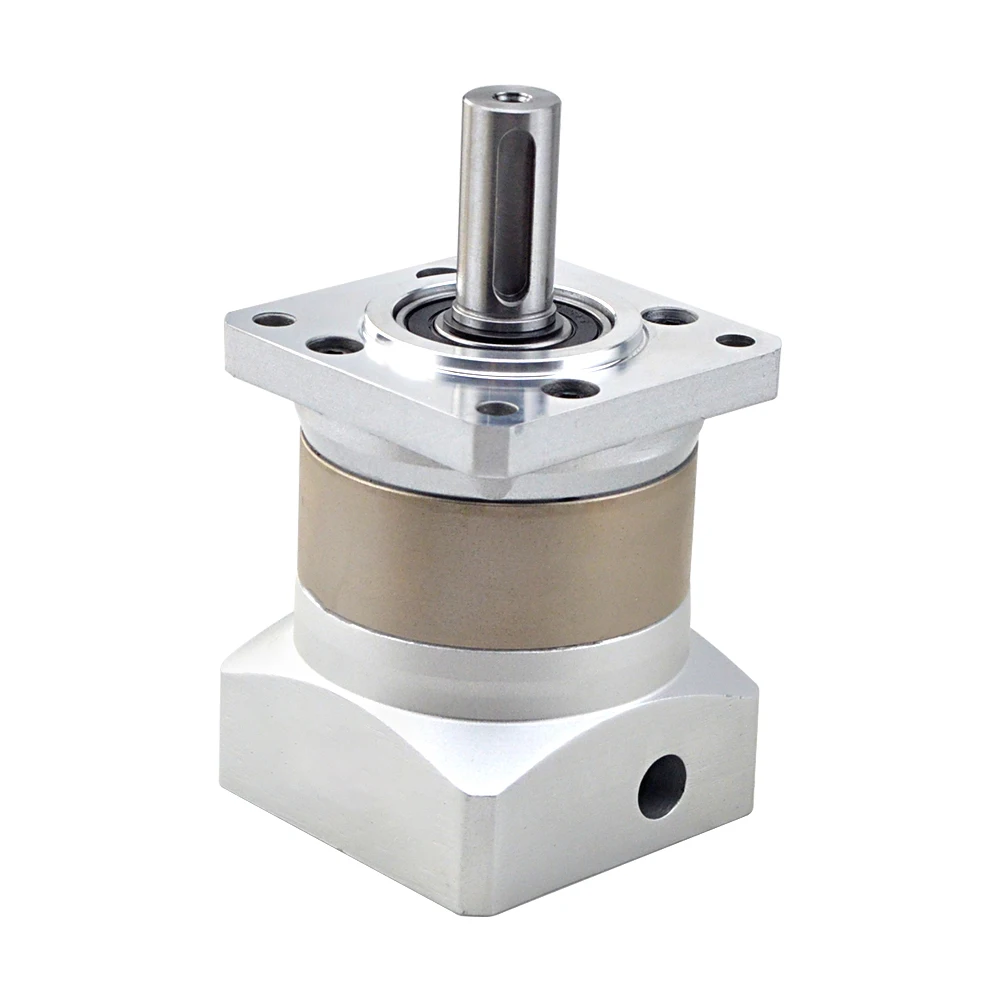 Nema 23 Planetary Gearbox Stepper Motor Geared Speed Reducer for Nema23 Motor Ratio 5:1/10:1/20:1/50:1 10mm Input 14mm Output