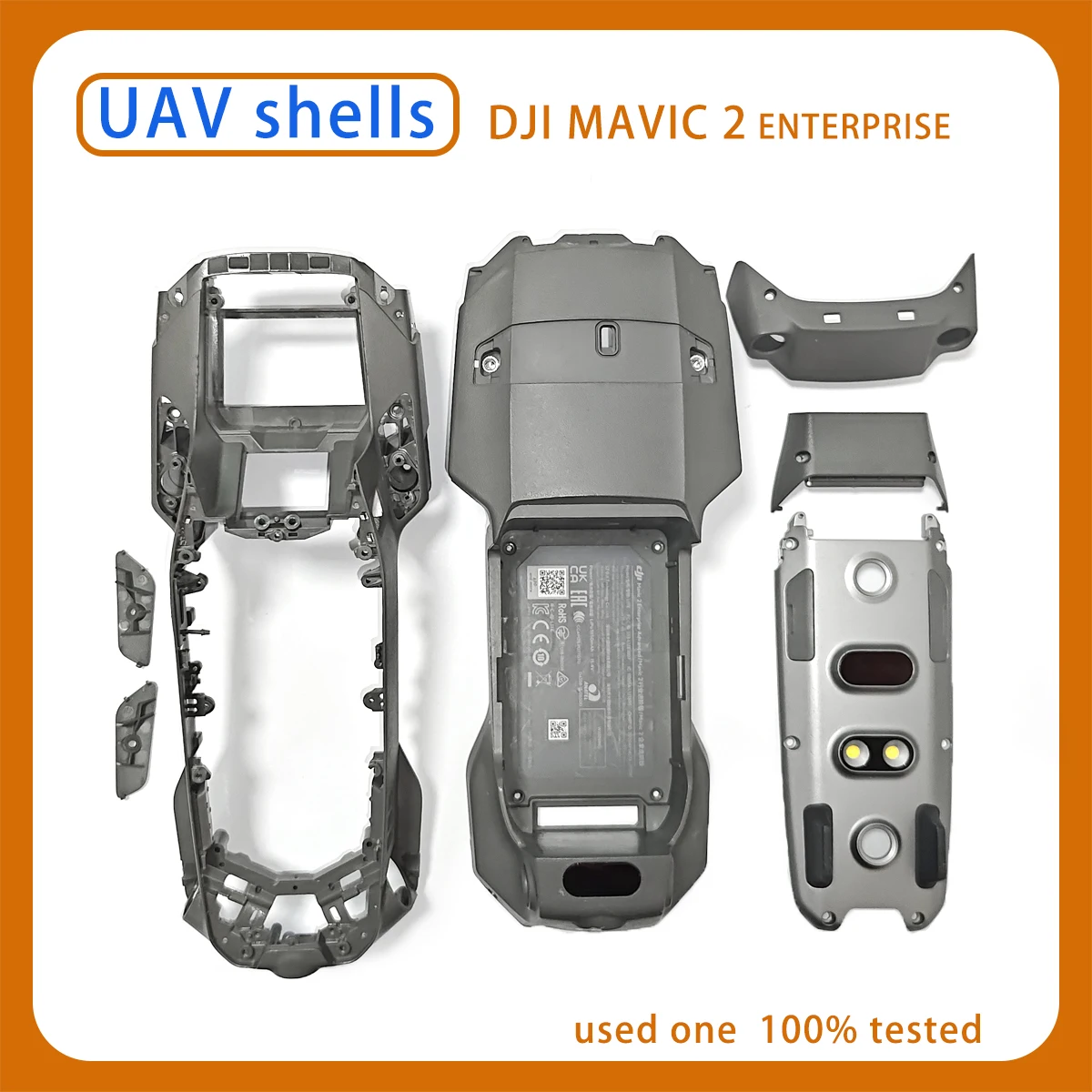 

Mavic 2 Pro Industry Advanced Dual Light Edition Thermal Imaging Shell Arm Mid Shell Upper Shell Accessories Shell Suitable for