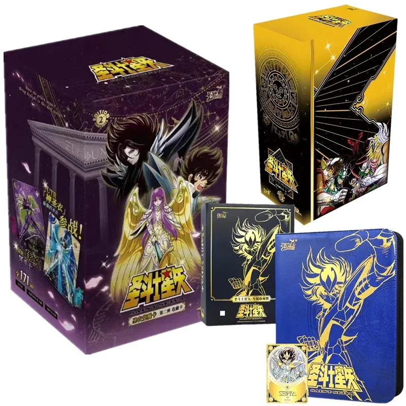 KAYOU Saint Seiya Card Saint Cloth Awakening Special Package Collection Album 9 Grid High-capacity Can Hold 360 Pcs PR Card Toys