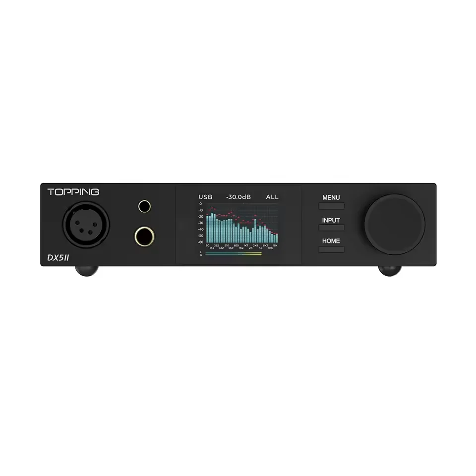 TOPPING DX5 II Fully Balanced DAC & Headphone Amp Combo Dual ES9039Q2M DSD512 PCM768kHz LDAC Decoder Amplifier - view 6