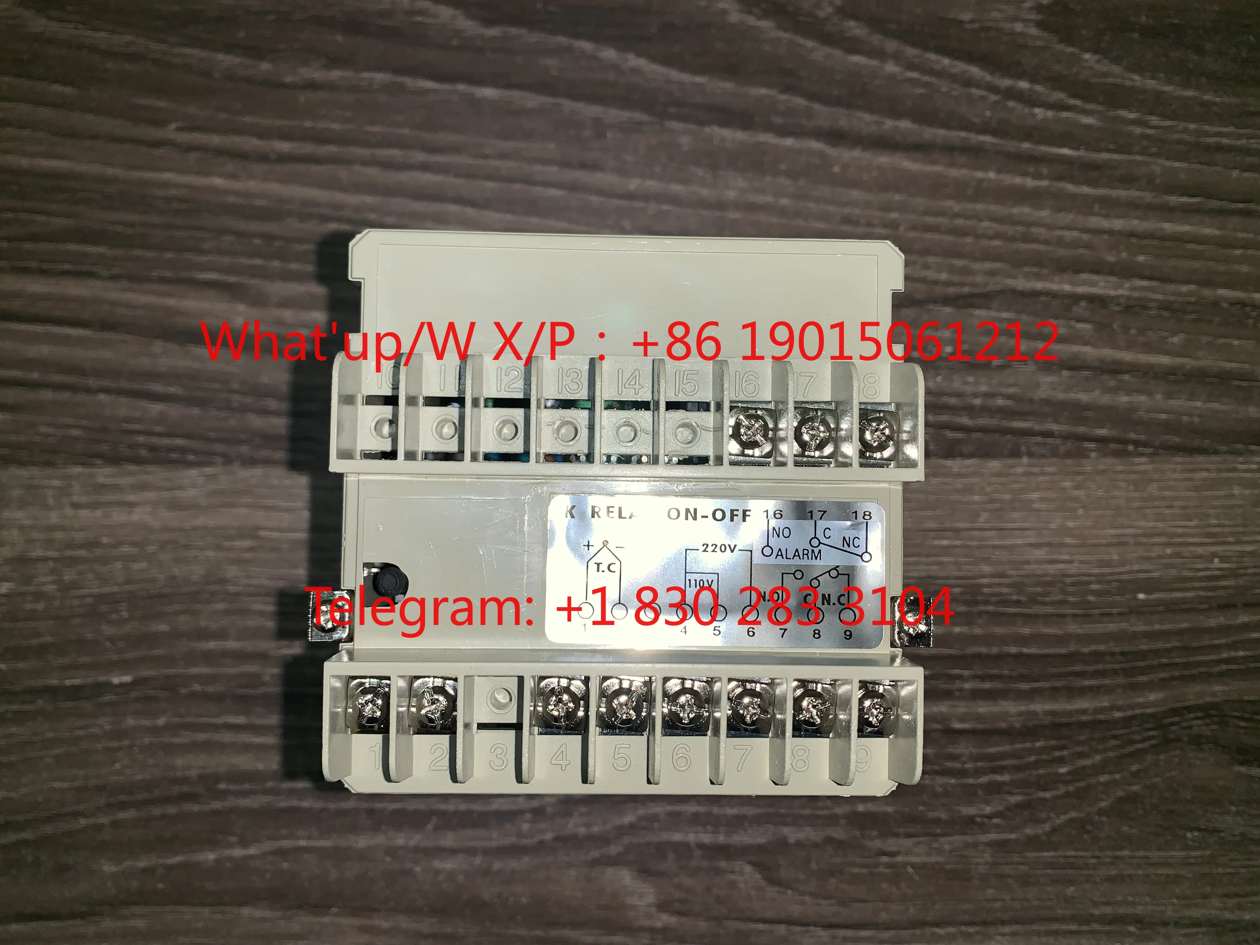 product Thermostat ANC-605  relay 400  type k