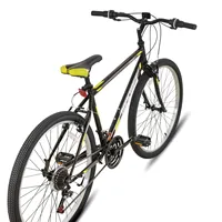 Hiland 24 26 Inch Mountain Bike for Men Women,Sport Cycling MTB Bicycle for Adult，21 Speeds High-Carbon Steel Frame