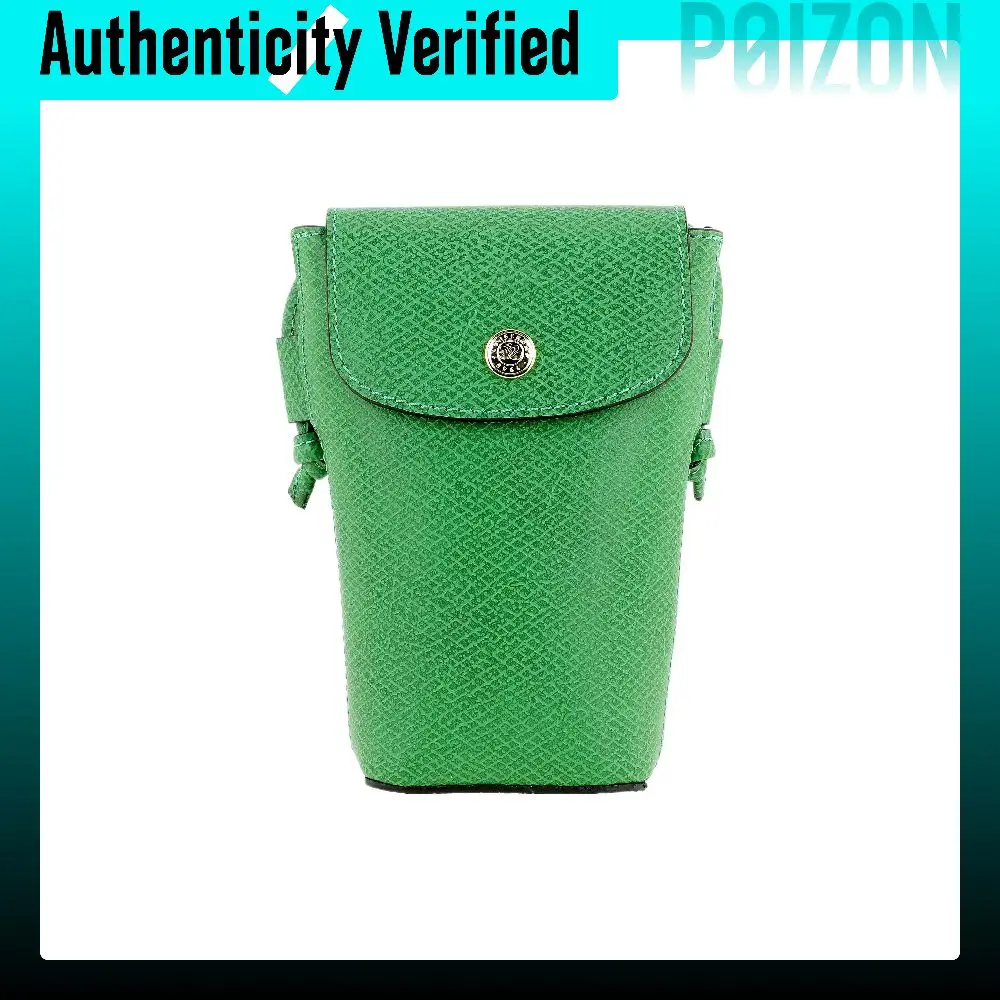LONGCHAMP Épure Cow Leather One Shoulder Crossbody Cell Phone Pouch Women's Green 34193HYZ129