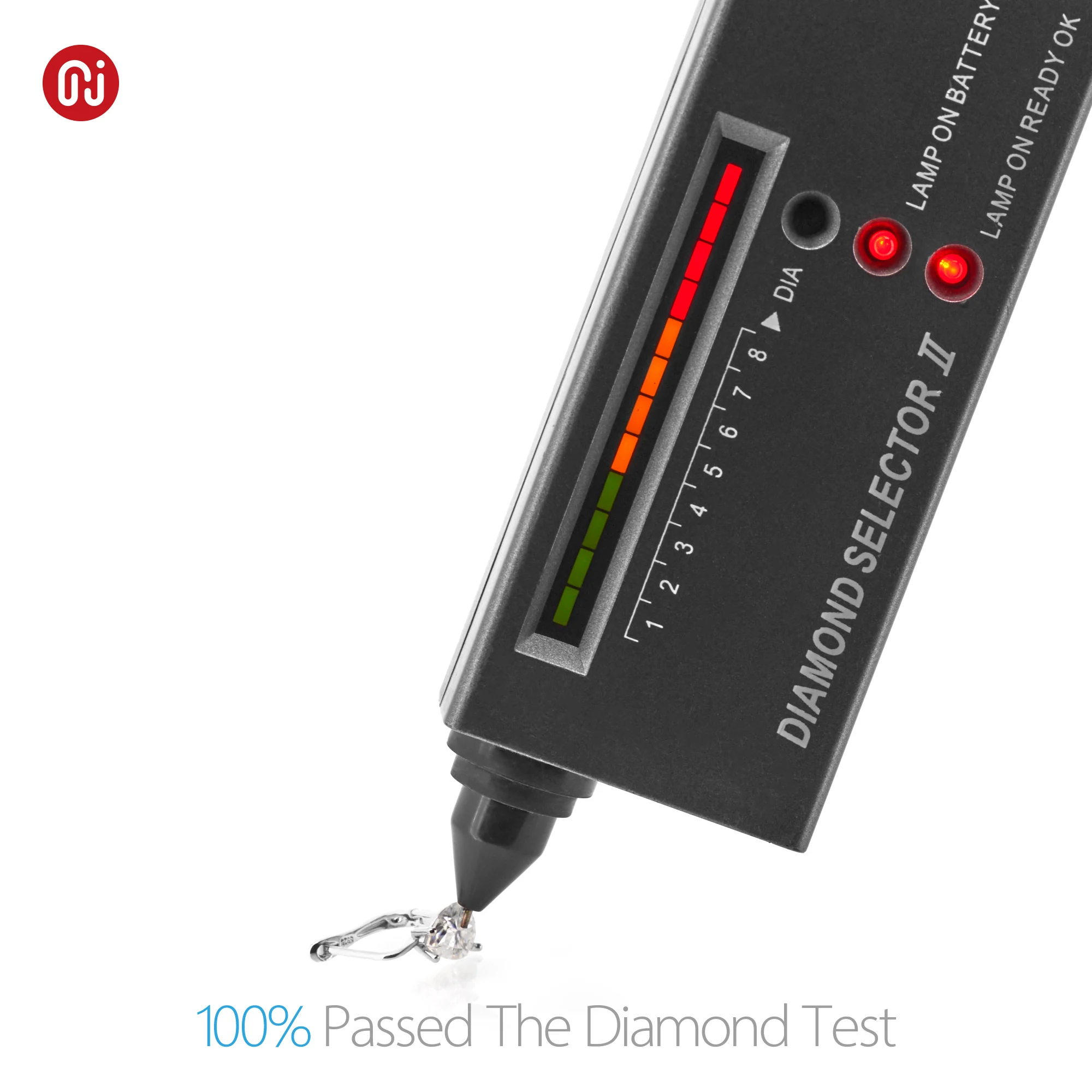 GIGAJEWE Moissanite D kolor VVS1 całkowita 2.5ct 925 srebrny spadek kolczyk 18K diament powlekany złotem Test przeszedł biżuteria kobieta dziewczyna prezent — zdjęcie 7