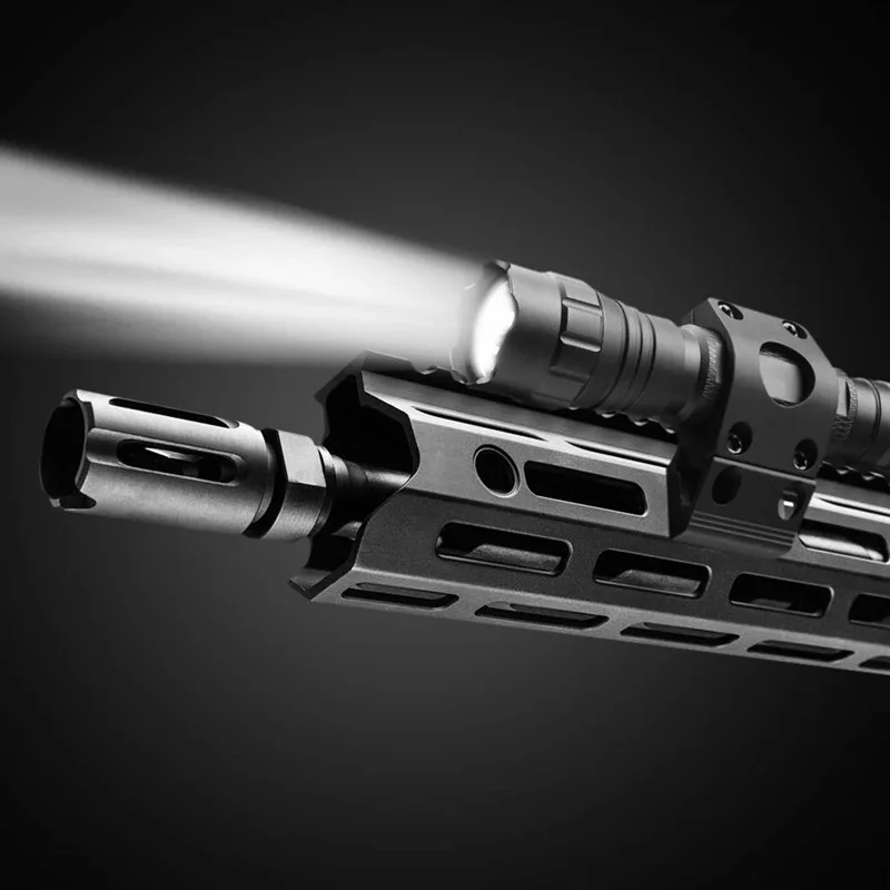 M-lok 45도 오프셋 플래시라이트 마운트 홀더 25.4mm 광학 스코프 레이저 링 사냥 장난감 총 라이트 액세서리