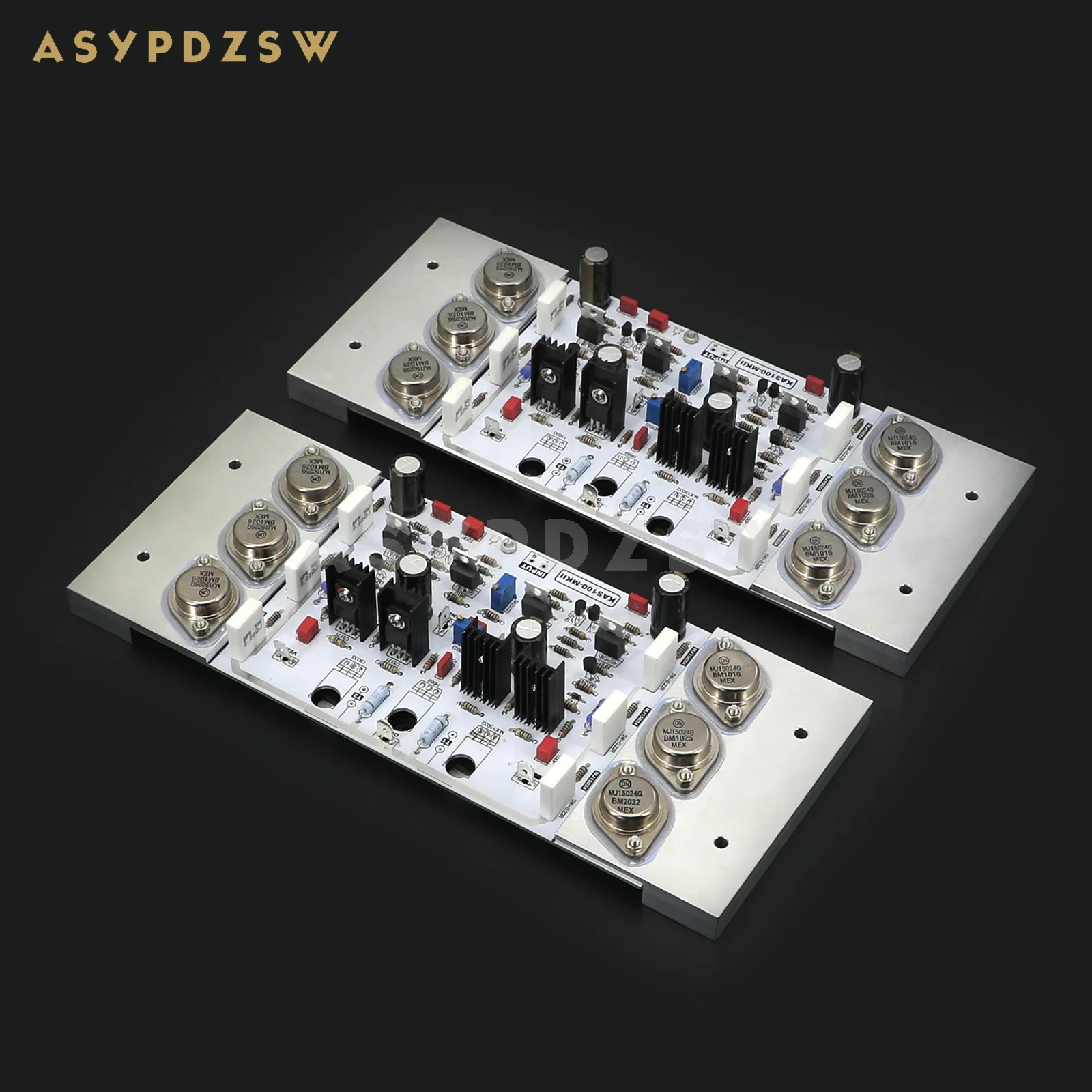 1 пара стерео HI-END KSA100-MKII, аудиофильский усилитель мощности класса A MJ15024/MJ15025, комплект «сделай сам»,/готовая плата, 40--200 Вт