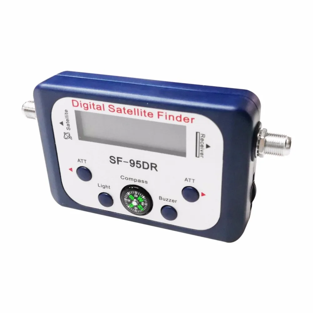 950-2150MHz Digital Satellite Finder SF-95DR Meter Satlink Receptor TV Signal Receiver Sat Decoder DVB-T Satfinder Dropshipping