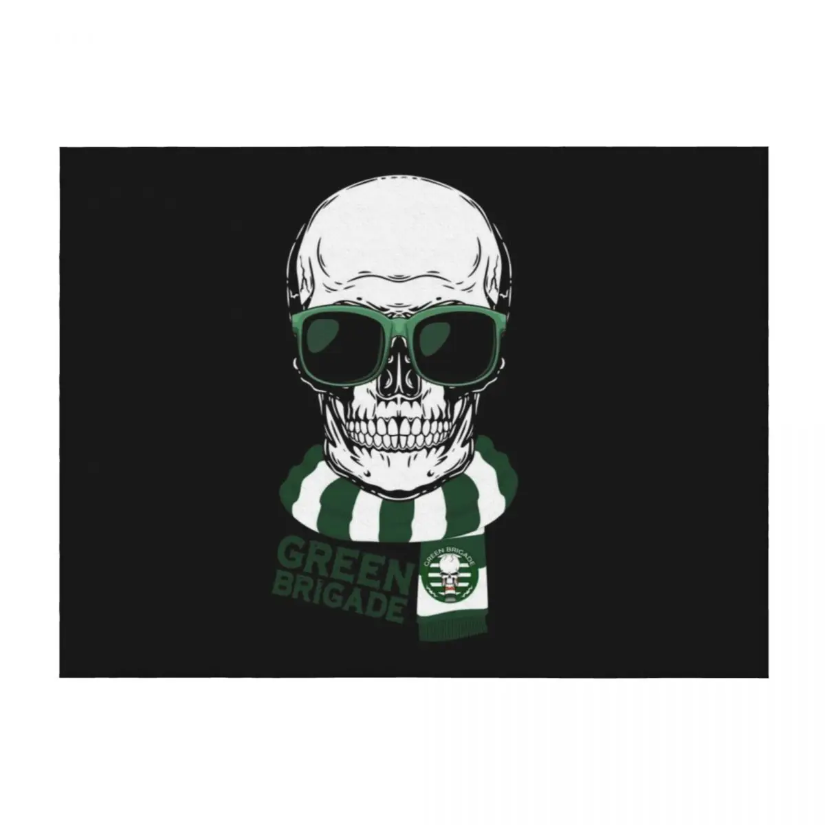 

Green Brigade Throw Blanket Luxury Thermal Beach for sofa Blankets